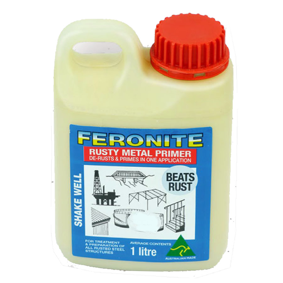 (image for) Feronite Rusty Metal Primer 1 Litre - Click Image to Close